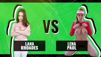 Lena Paul and Lana Rhoades Face Off in Intense Tits-Focused Showdown