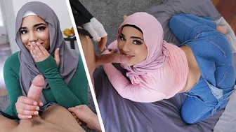 Hijab-Clad Teen Julz Gotti Fulfills Forbidden Fantasies With Experienced Lover