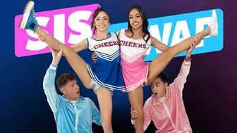 Sneaky Rion and Juan Infiltrate Cheer Squad to Bang Wild Babes