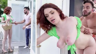 Peter Green Fucks Annabel Redd's Thick Ginger Curves Until She Cums Hard