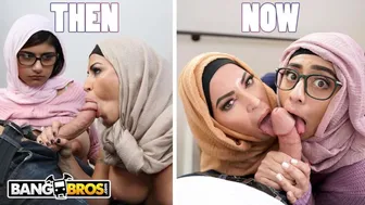 Mia Khalifa & Violet Myers' Voluptuous Threesome Passion