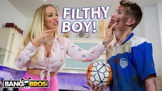 English MILF Rebecca More Fucks Her Filthy Stepson Sam Bourne