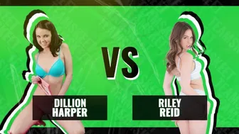 Wild Competition: Riley Reid vs Dillion Harper's Award-Winning Fuckfest
