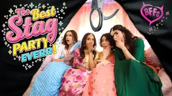 Indian Bachelorette Party Explodes Into Hardcore Gangbang
