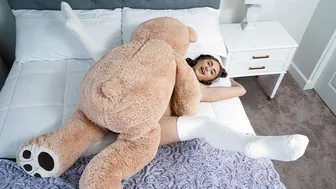 Petite Brunette Sibling Teases Brother With Taboo Fetish Sex in HD