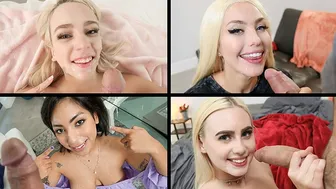 Intense Facial & Cumshot Compilation Featuring Valentina Jewels & Horny Stars