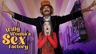 Willy Wanka and The Sex Factory Porn Parody Starring Sia Wood