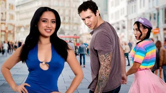 Ophelia Seduces Jealous Couple Into Wild Threesome