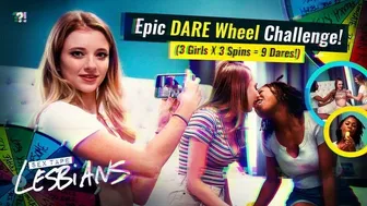 Three Wild Lesbians Turn a DARE Competition Into a Steamy Threesome
