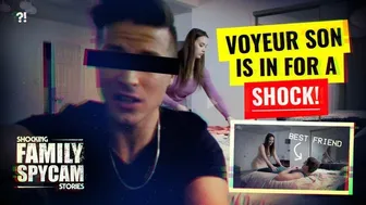 Stepmom Fucks Son's Best Friend While He Secretly Watches