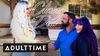 Couple Seduces Transgender Real Estate Agent for Wild Threesome