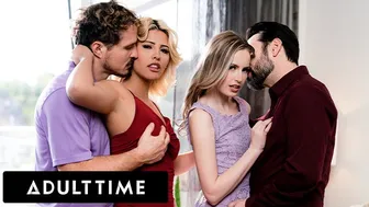 Scarlett Sage & Latina Carlita Ray Swap Husbands For Rough Swinger Foursome