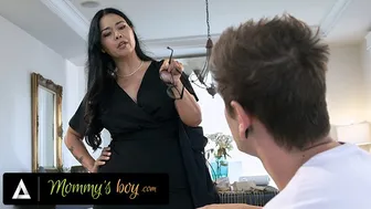 Furious MILF Dana Vespoli Makes Selfish Stepson Devour Her Wet Pussy
