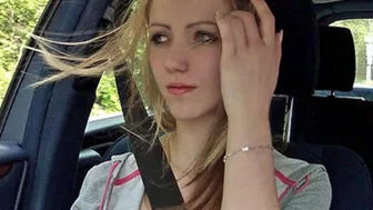 Euro Blonde Beatrix Glower Desperately Needs a Ride and Gets Filled