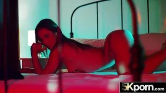 Petite Spanish Babe Anastasia Brokelyn Stretched by Huge Cock