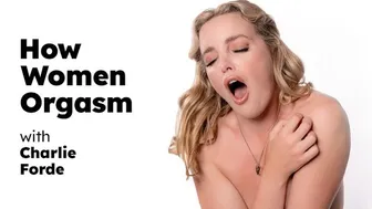 Charlie Forde's Intense Solo Masturbation & Shaking Orgasm Up Close