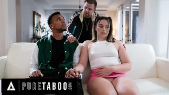 Coach's Secret Plan with Pregnant Sophia Burns to Threesome & Double Creampie