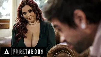 Voluptuous Redhead Natasha Nice Fulfills Breeding Fantasy with Rough Creampie