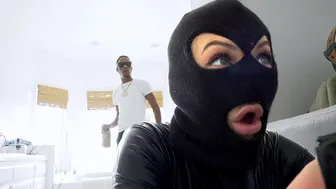 Blonde Bombshell Adira Allure Takes DP from 3 Massive Black Cocks