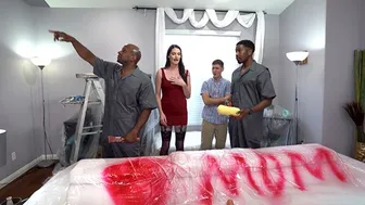 Stepson Watches Mom Aria Khaide Get Ravaged By Thick Dark Cocks