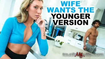Blonde Wife Addison Takes Stepbro Zane's Creampie as Husband Watches