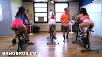 Curvy Latina Rose Monroe Gets Fucked in Spin Class by Brick Danger