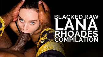 Lana Rhoades Takes Two Huge Cocks in Intense Interracial Threesome Compilation