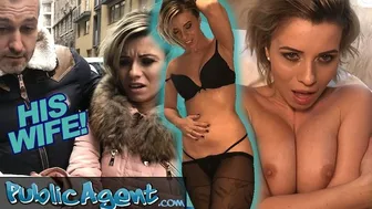 Blonde Wife Takes Cash for Public Sex with Stranger