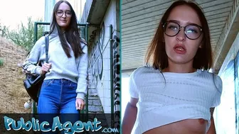 Hot Czech Babe Gets Fucked Hard Under Bridge After Deep Throating a Cock