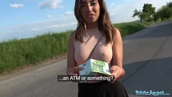 Curvy Mexican Babe Frida Sante Sucks and Rides a Thick Cock on the Side of the Road