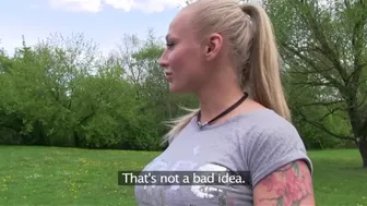 Busty Russian Model Gets Wild Outdoor Fuck Session