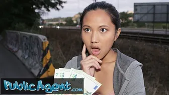May Thai Gets Pounded Doggystyle in Public Outdoor Fuck