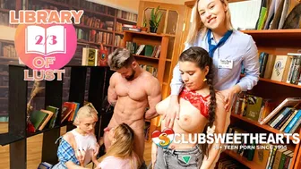 Lustful Librarians Unleash Wild Group Sex Session