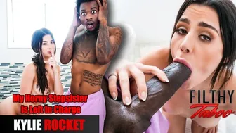 Hungry Brunette Stepsister Rides Stepbrother's Hard Cock Relentlessly