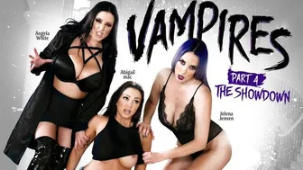 Vampire Angela White Initiates Abigail Mac With Intense Lesbian Ritual To Join Coven