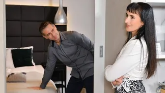 Hot Granny Sucks Young Neighbor's Massive Cock And Rides Him Hard