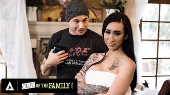 Stepmom Lily Lane Demands Tattooed Stepson Nathan's Rough Anal Creampie