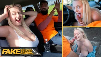 Curvy Blonde Instructor Takes Hardcore Public Fuck & Facial Post Risky Lesson