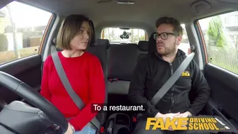 Busty Student Seduces Instructor For Rough Sex In Fake Driving Lesson