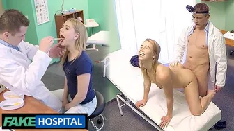 Violette Pink's Medical Fantasy: Steamy Massage Leads to Intense Pussy Play