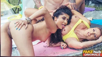 Marina Maya & Victoria May's Debut Threesome with Dean Van Damme