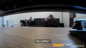 Fake Cop Hunts & Fucks Brunette and Blonde in Uniform Roleplay