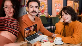 Josie Surprises Boyfriend With Steamy Blind Date Featuring Seductive Tula