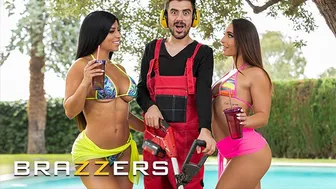 Sara Retali and Sara Diamante Seduce Gardener Jordi for a Wild Threesome