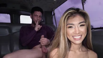 Petite Asian Clara Trinity Fucks Tyler Steel in Public Miami Encounter