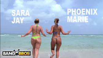 Sara Jay & Phoenix Marie's Voluptuous Anal Threesome