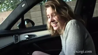 Skinny Blonde Fiona Sprouts First Anal in Outdoor Hotel Encounter