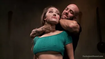 Dani Daniels' Reluctant Rough Bondage Submission
