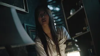 Anime Asian Teen Bound in Haunted Mansion with Monster Cock Creampie