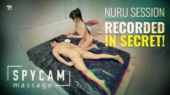 Secret Nuru Massage Session Turns Explicit With Hidden Camera Encounter